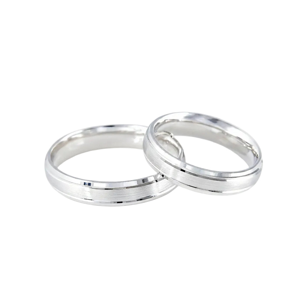 Dúo confort K4B en oro amarillo 14k 4mm